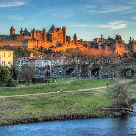 Qualys Vignoble Parking, Square View, Close To 公寓 卡尔卡松