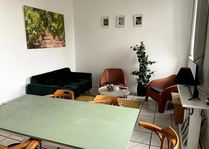 公寓 Qualys Vignoble Parking, Square View, Close To *